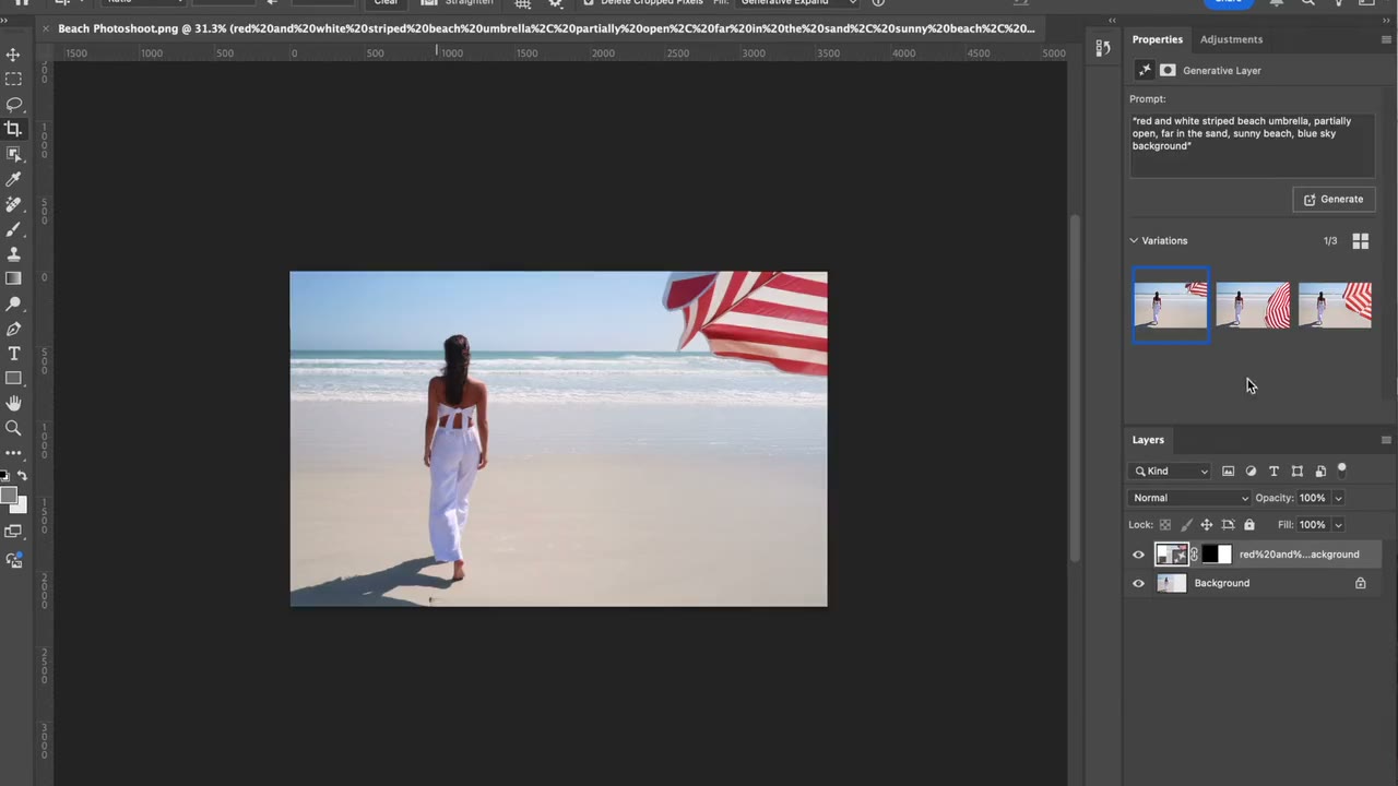 Lesson thumbnail: AI Content Aware Fill / Gen Expand in Photoshop